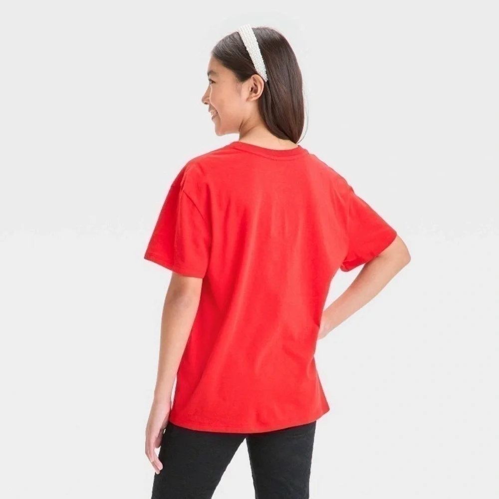 🌸NWT. HELLO KITTY Girls’ Oversized Stacy Cozy T-Shirt